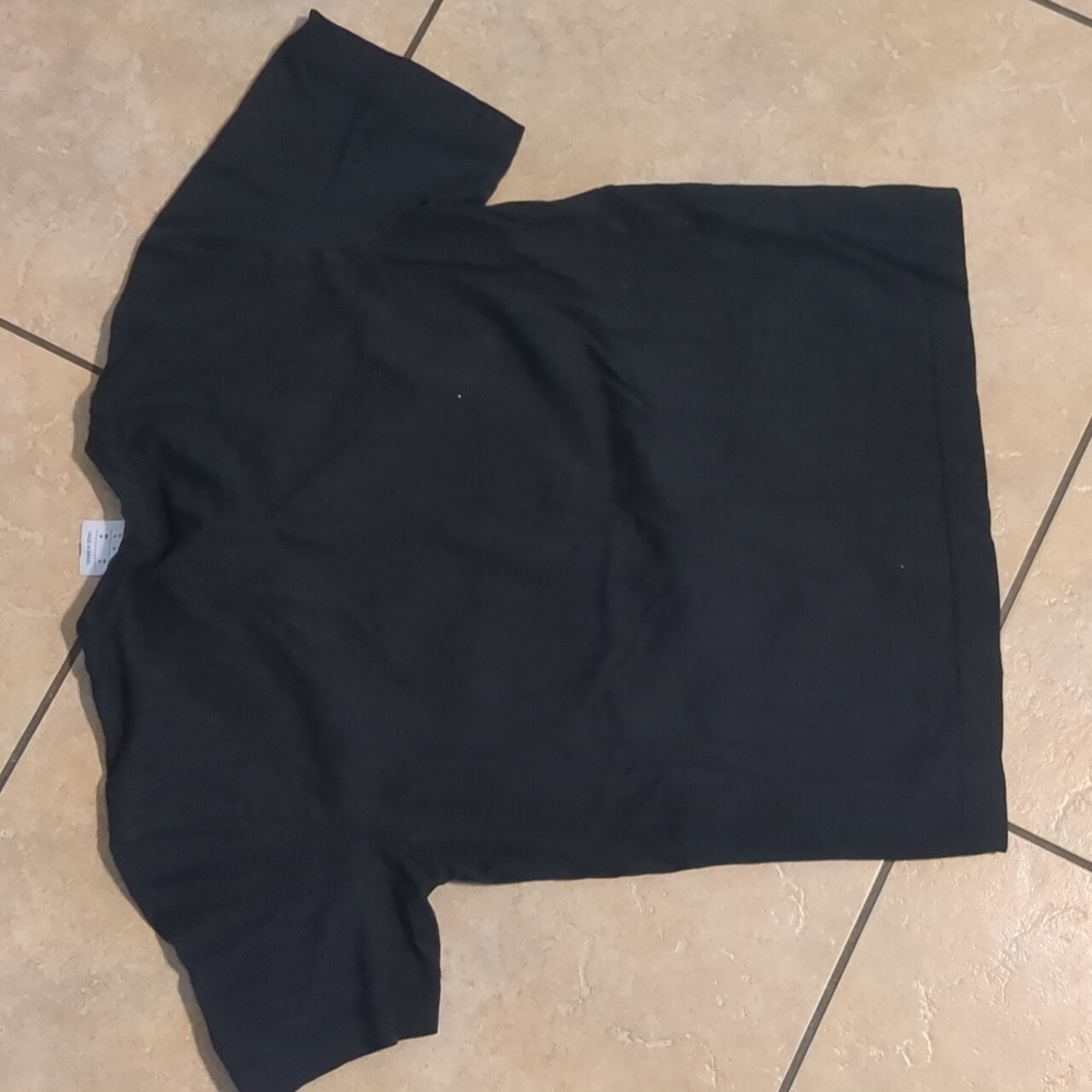 Adidas Black Tee with White Logo - Picture 3 of 3